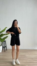 Atina Basic Modal Takım - Siyah - Görsel 5