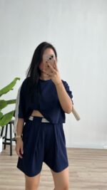 Atina Basic Modal Takım - Lacivert - Görsel 2