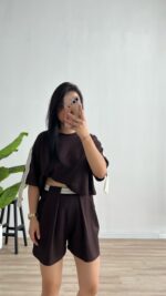Atina Basic Modal Takım - Kahve - Görsel 3