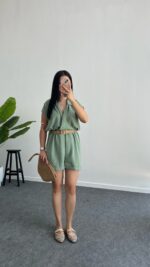 Jeny Keten Tulum - Mint Yeşili - Görsel 4