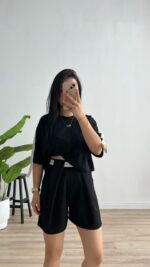 Atina Basic Modal Takım - Siyah - Görsel 6