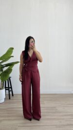Petra Kruvaze Takım - Bordo - Görsel 3