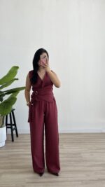 Petra Kruvaze Takım - Bordo - Görsel 5